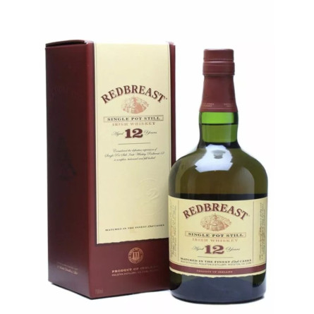 Віскі Редбрест / Redbreast, 12 років, 40% 0.7л, в коробці