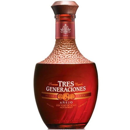 Текіла Трес Женерасьонес, Аньехо / Tres Generaciones, Anejo, Sauza Tequila, 38%, 0.7л