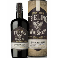 Віскі Тілінг, Сінгл Молта / Teeling, Single Malt, 46%, 0.7л, в тубусі mini slide 1