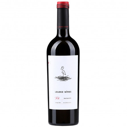 Вино Leleka Wines Red красное полусладкоое 12% 0,75л