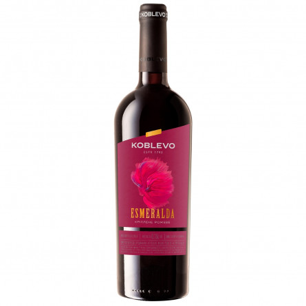 Вино Коблево Эсмеральда розовое крепкое 17% 0,75л