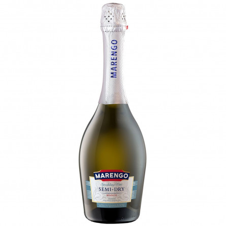 Вино игристое Marengo полусухое Bianco белое 10-13,5% 0,75л slide 1