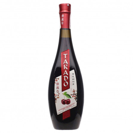 Напій винний Takado Вишня червоний солодкий 0,7л
