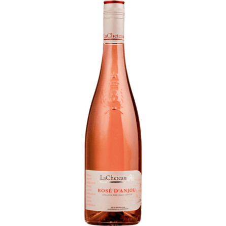 Вино Розе д'Анжу, ЛаШето / Rose d'Anjou, LaCheteau, розовое полусухое 0.75л slide 1
