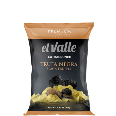 Чіпси картопляні зі смаком чорного трюфеля, El Valle, 45г