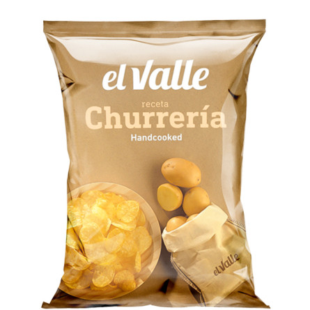 Чипси картопляні, El Valle, 160г