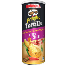 Чіпси зі смаком гострого чилі, Pringles, 160г mini slide 1
