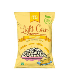 Попкорн з смаком сиру Чеддер, Light Corn, 20г mini slide 1