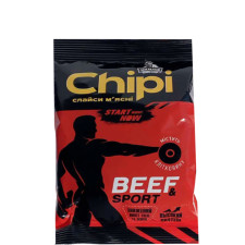 М'ясні слайси із яловичини Beef Sport, Chipi, 30г mini slide 1