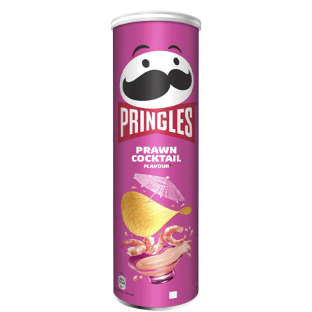 Чипсы со вкусом креветки, Pringles, 165г