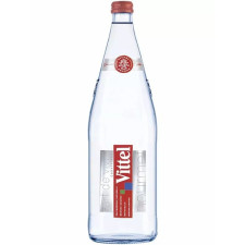 Мінеральна вода Віттель / Vittel, негазована, скло, 1л mini slide 1