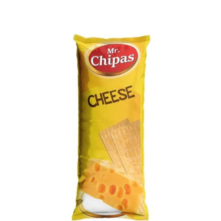 Чипсы со вкусом сыра, Mr.Chipas, 75г