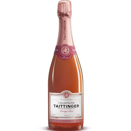 Шампанское Тэтэнже Резерв / Taittinger Reserve, розовое брют 12.5% 0.75л