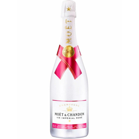 Шампанское Моэт и Шандон, Айс Империаль Розе / Moet Chandon, Ice Imperial Rose, розовое полусухое 0.75л slide 1