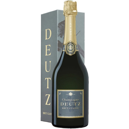Шампанское Классик, Дейц / Classic, Deutz, белое брют 0.75л, 12% в коробке