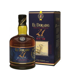 Ром Ель Дорадо / El Dorado, 21 рік, 43%, 0.7л, в коробці mini slide 1