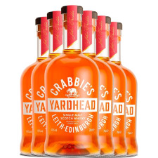 Набір віскі Краббі Ярдхед / Crabbie Yardhead, 40%, 6*0.7л mini slide 1