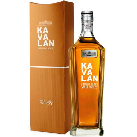 Виски Сингл Молт, Кавалан / Single Malt, Kavalan, 40%, 0.7л, в коробке