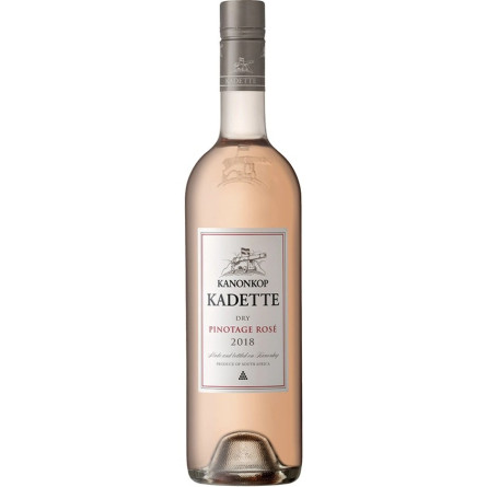 Вино Кадет, Пинотаж Розе, Канонкоп / Kadette, Pinotage Rose, Kanonkop, розовое сухое 14% 0.75л