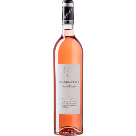 Вино Кот-Де-Прованс, Анрі Гайяр / Cotes de Provence, Henri Gaillard, рожеве сухе 12.5% ​​0.75л