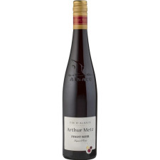 Вино Піно Нуар / Pinot Noir, Arthur Metz, рожеве сухе 12.5% ​​0.75л mini slide 1