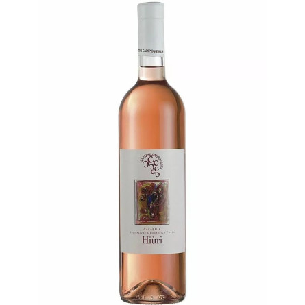 Вино Хиури / Hiuri, Campoverde, розовое сухое 0.75л