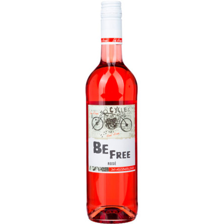 Безалкогольне вино Бі Фрі, Розе / Be Free, Rose, Peter Mertes, рожеве напівсолодке 0.75л