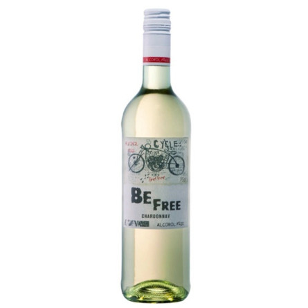 Безалкогольне вино Бі Фрі, Шардоне / Be Free, Chardonnay, Peter Mertes, біле напівсолодке 0.75л