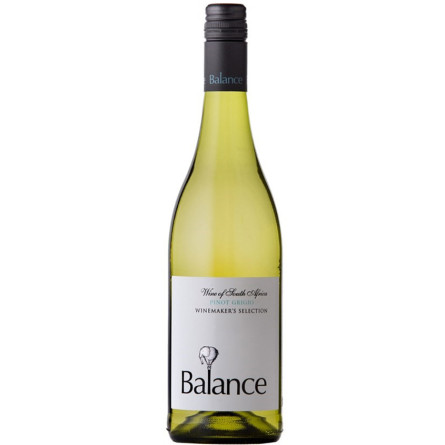 Вино Піно Гріджио, &quot;Баланс&quot; / Pinot Grigio, &quot;Balance&quot;, Overhex, біле сухе 0.75л