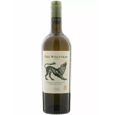 Вино Віонье - Шенен - ​​Гренаш Блан / Viogner - Chenin - Grenache Blanc, The Wolftrap, Boekenhoutskloof, біле сухе 0.75л slide 1