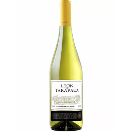 Вино Шардоне / Chardonnay, Leon de Tarapaca, белое сухое 0.75л