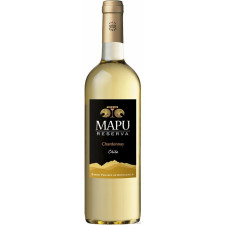 Вино Шардоне Резерва / Chardonnay Reserva, Mapu, біле сухе 13.5% 0.75л mini slide 1
