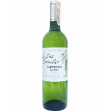 Вино Совіньйон Блан / Sauvignon Blanc, Le Petit Sommelier, біле сухе 0.75л mini slide 1