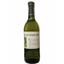 Вино Сент-Вінсент Блан / Saint-Vincent Blanc, біле сухе 10.5% 0.75л mini slide 1
