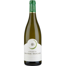 Вино Шаблі / Chablis, Jean-Marc Brocard, біле сухе 0.75л mini slide 1