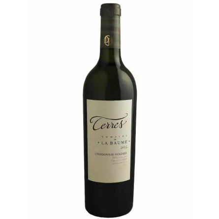 Вино Террес, Шардоне Віонье / Terres, Chardonnay Viognier, La Baume, 2012 рік, біле сухе 0.75л