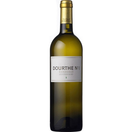 Вино Бордо Блан / Bordeaux Blanc, Dourthe, біле сухе 12% 0.75л