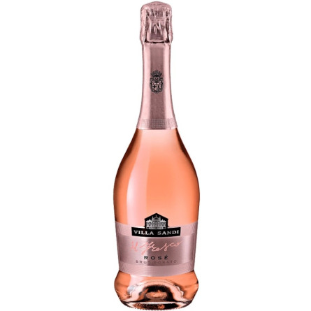 Игристое вино Иль Фреско, Розе / Il Fresco, Rose, Villa Sandi, розовое брют 0.75л slide 1