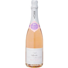Ігристе вино Креман де Луар, Розе, Філіп де Шарміль / Cremant de Loire, Rose, Philippe de Charmille, рожеве брют 0.75л mini slide 1