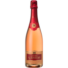 Ігристе вино Креман д’Ельзас, Розе, Люсьєн Альбрехт / Cremant d’Alsace, Rose, Lucien Albrecht, рожеве брют 0.75л mini slide 1