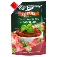 Паста томатна La Pasta Традиційна 25% 130г mini slide 1