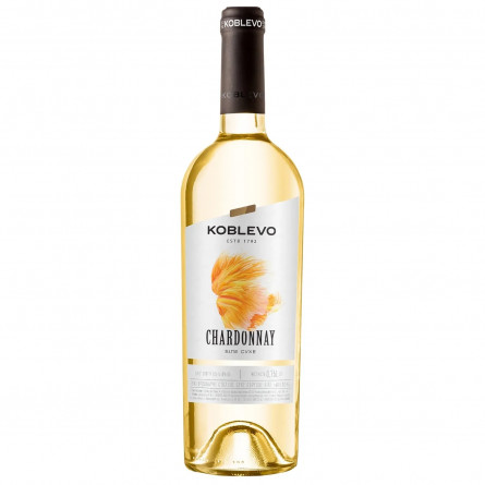 Вино Коблево Шардоне сухое сортовое белое 9,5-14% 0,75л