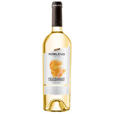 Вино Коблево Шардоне сухое сортовое белое 9,5-14% 0,75л mini slide 1