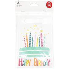 Пакет Actuel Happy Birthday для цукерок 6шт mini slide 1
