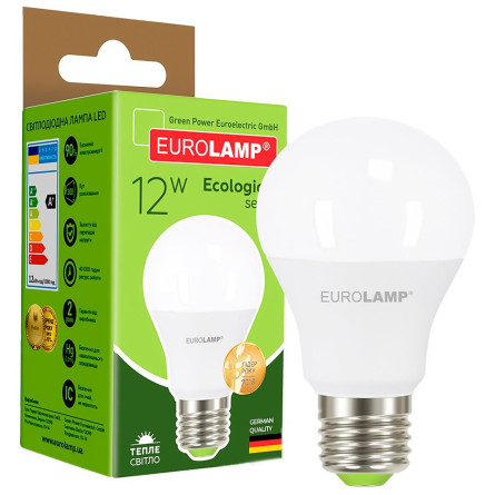 Лампа светодиодная Eurolamp LED А60 12W E27 3000K