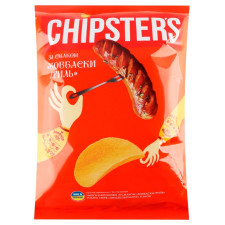 Чипсы Chipster's колбаска гриль 130г mini slide 1
