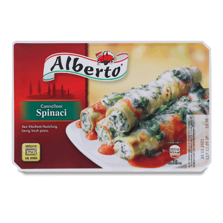 Канелоні Alberto зі шпинатом slide 1