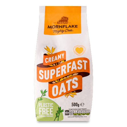 Пластівці вівсяні Mornflake Cream Superfast швидкого приготування