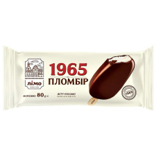 Морозиво ескімо Лімо Пломбір 1965 у шоколадній глазурі 100г mini slide 1