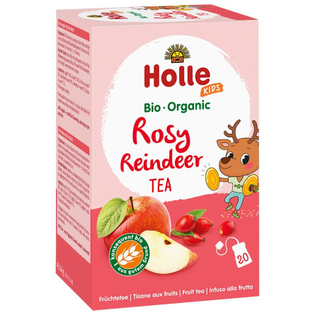 Чай Holle Rosy Reindeer для детей и взрослых 44г